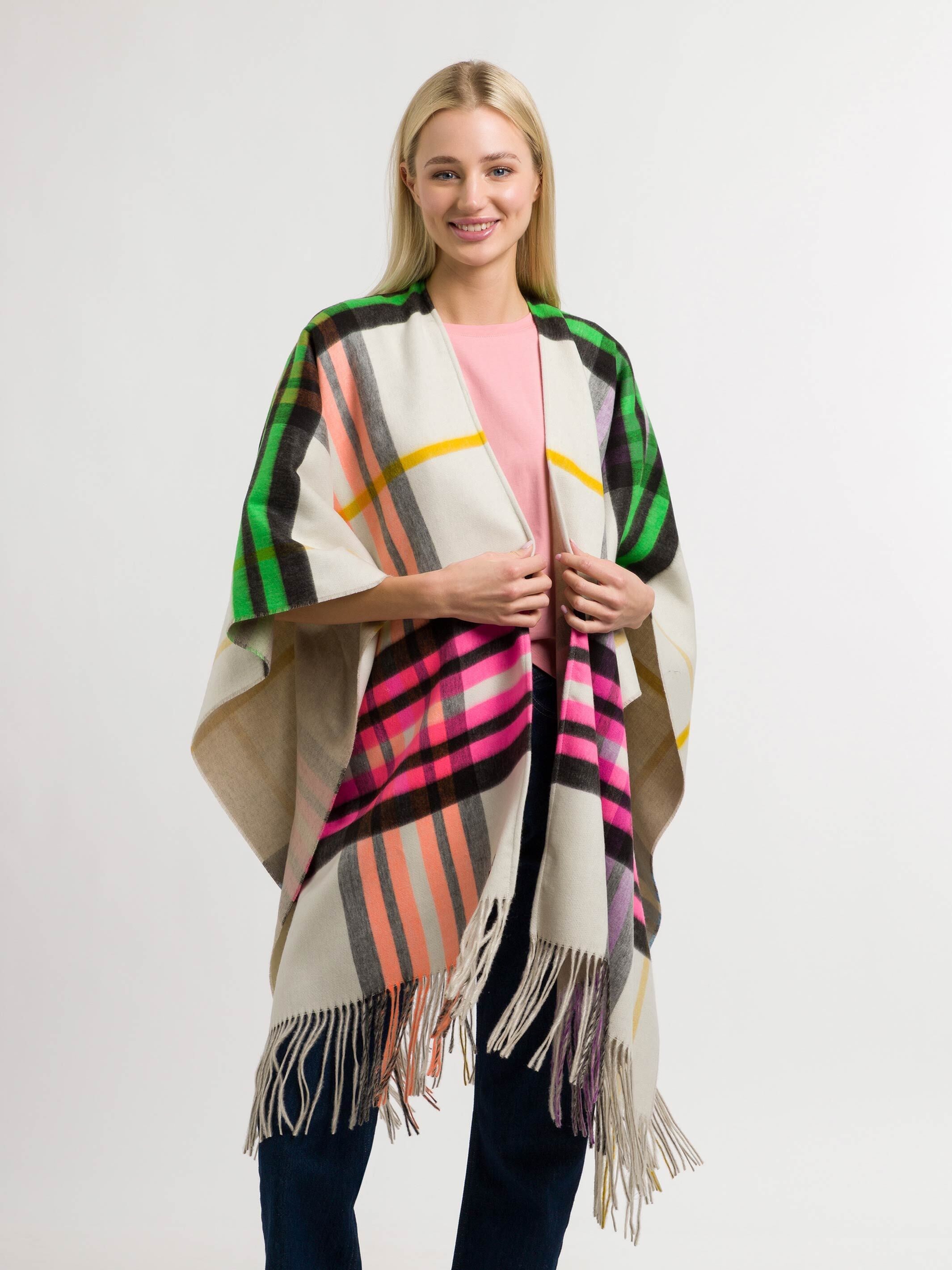 fraas-wendaponcho-fraas-plaid-karo-uni-cashmink image 1