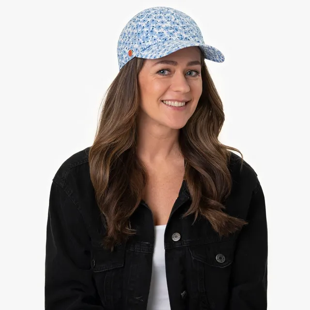 mayser-hazel-cap-damen-basecap-mit-blumenmuster-aus-baumwolle image 1