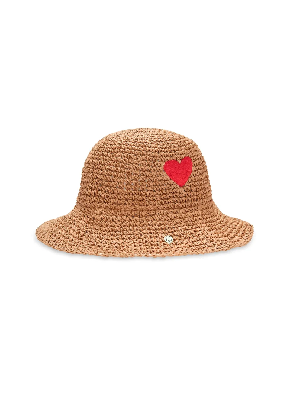 codello-bucket-hat-aus-stroh-mit-herz-stickerei-beige image 1