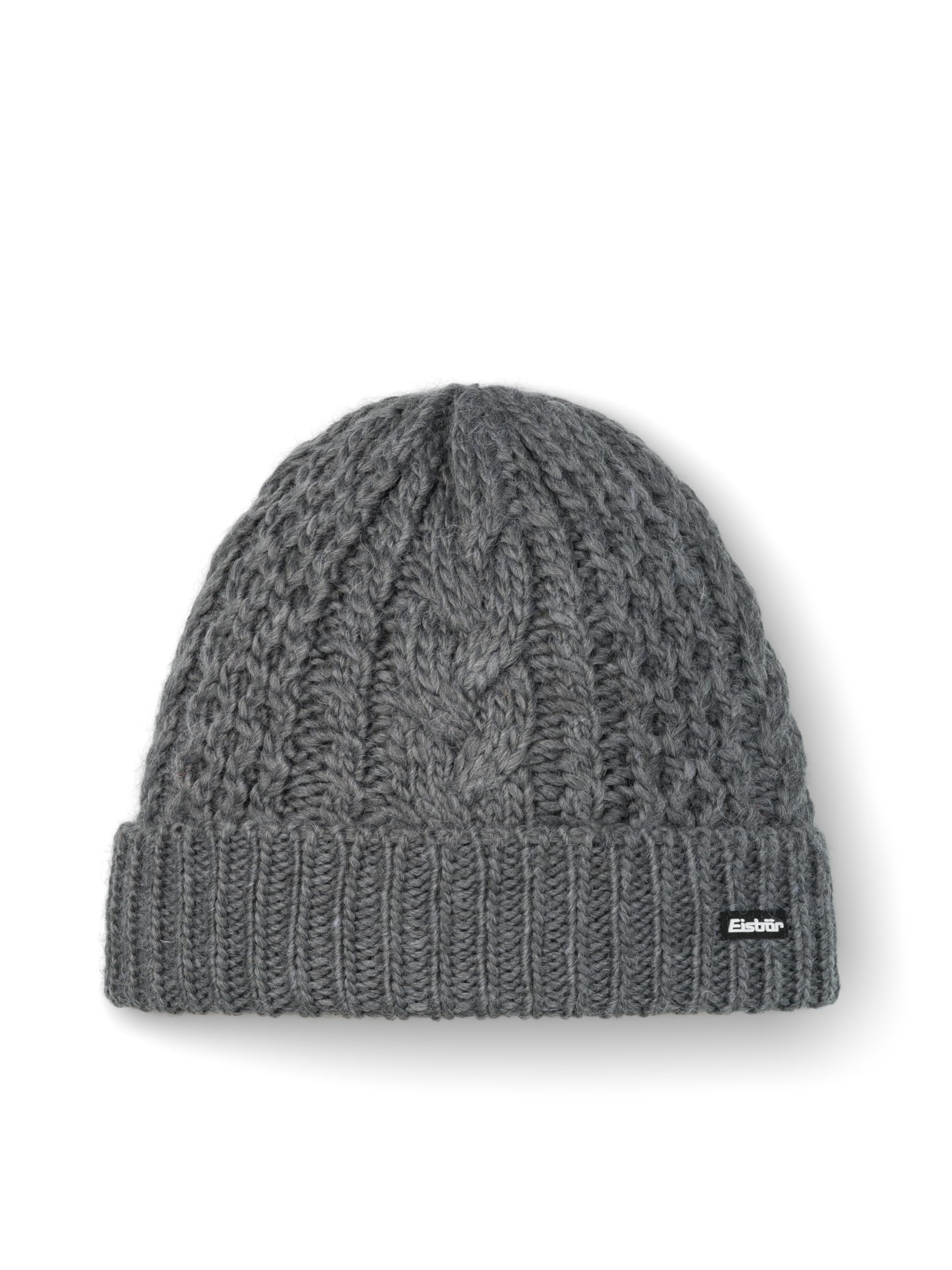 eisb-r-afratos-merino-wollm-tze-damen-mit-fleece-und-zopfmuster image 7