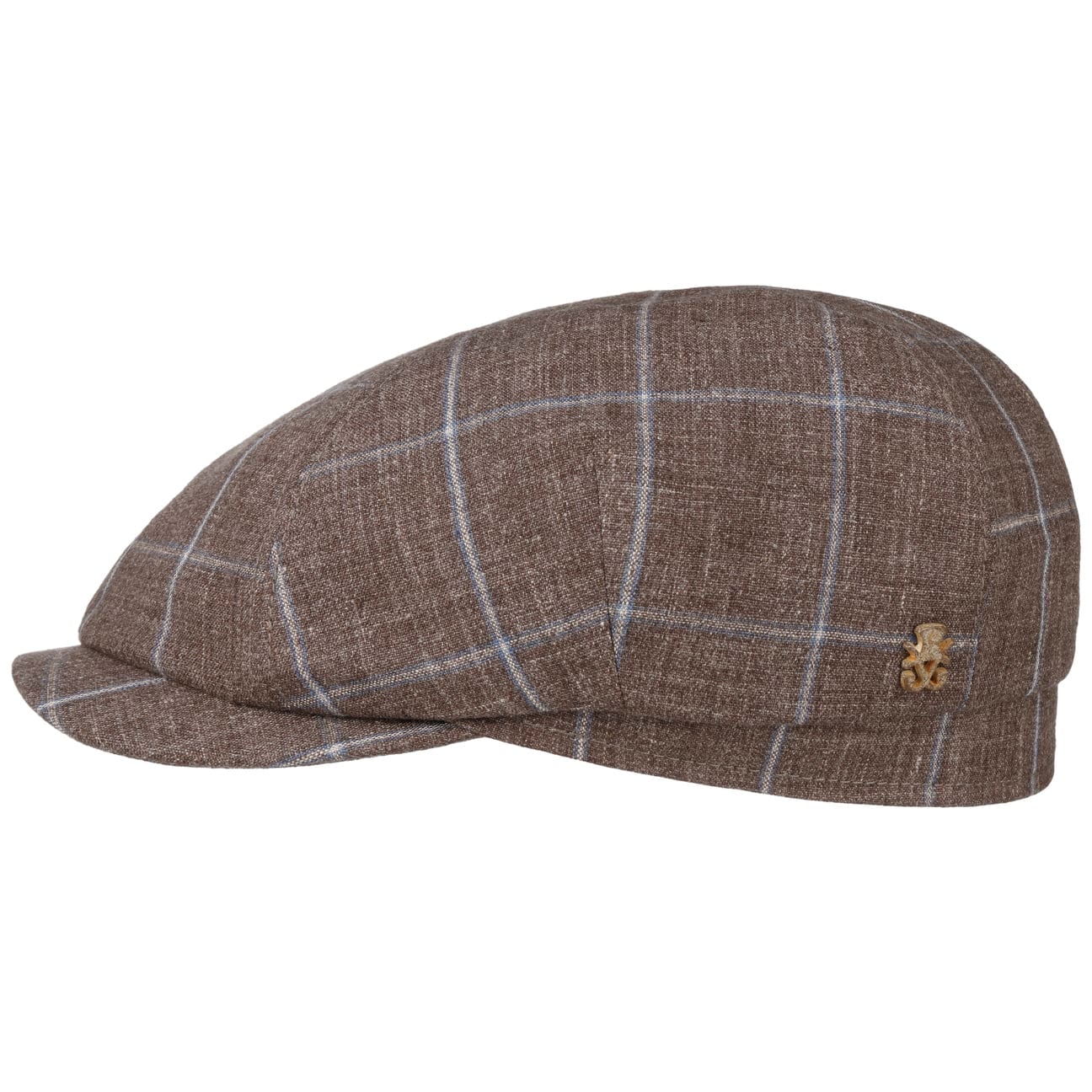 mayser-emil-check-zechbauer-flatcap-aus-leinen image 2