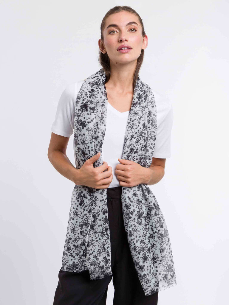 fraas-sustainability-collection-schal-floral-50-x-180-cm image 1