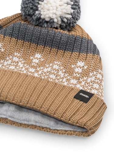 eisb-r-norrak-pompon-m-tze-cappuccino-merino-norwegerm-tze-unisex-mit-fleece-und image 8