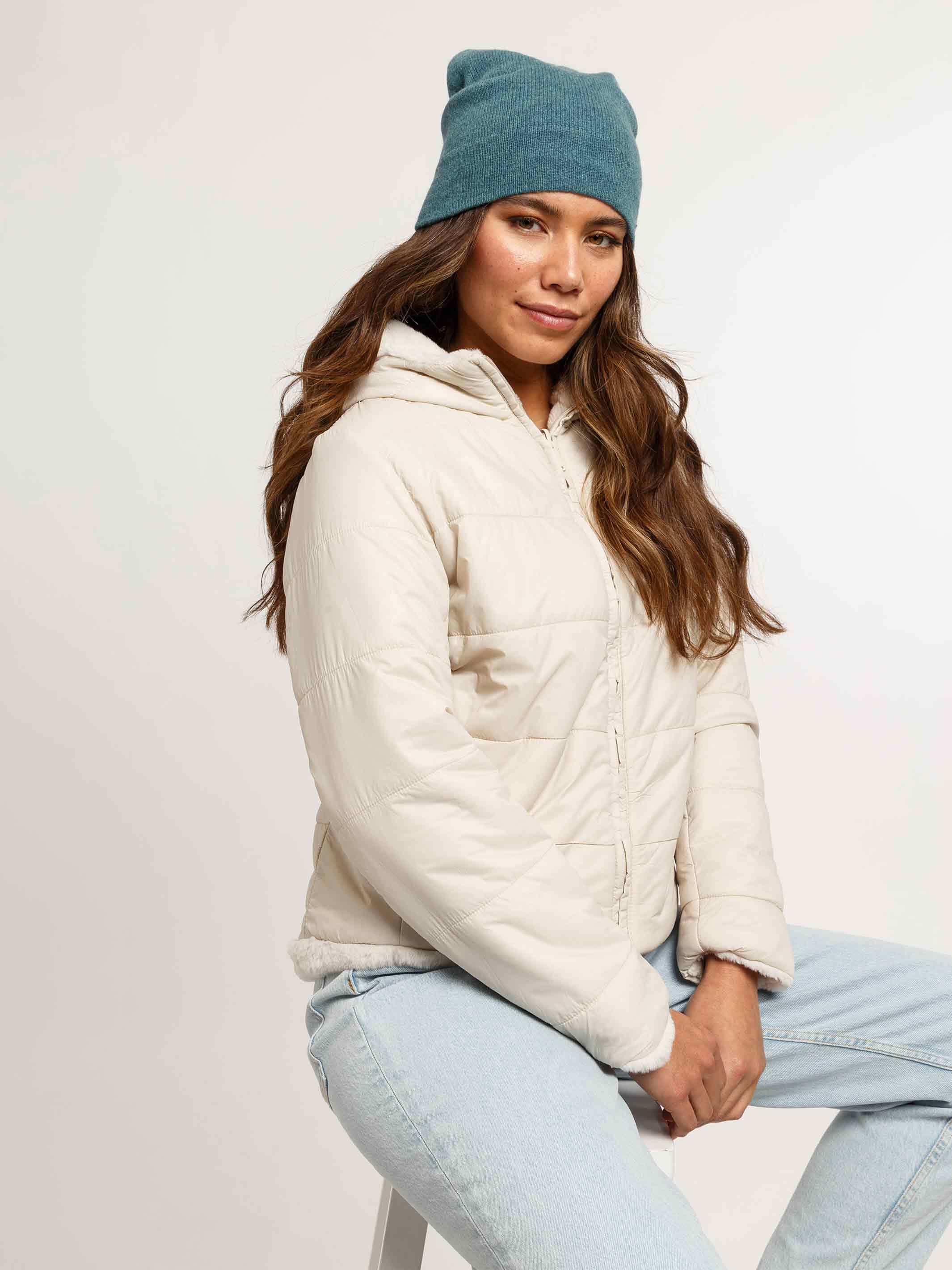 fraas-strickm-tze-aus-reinem-kaschmir-damen-m-tze-in-blau image 1