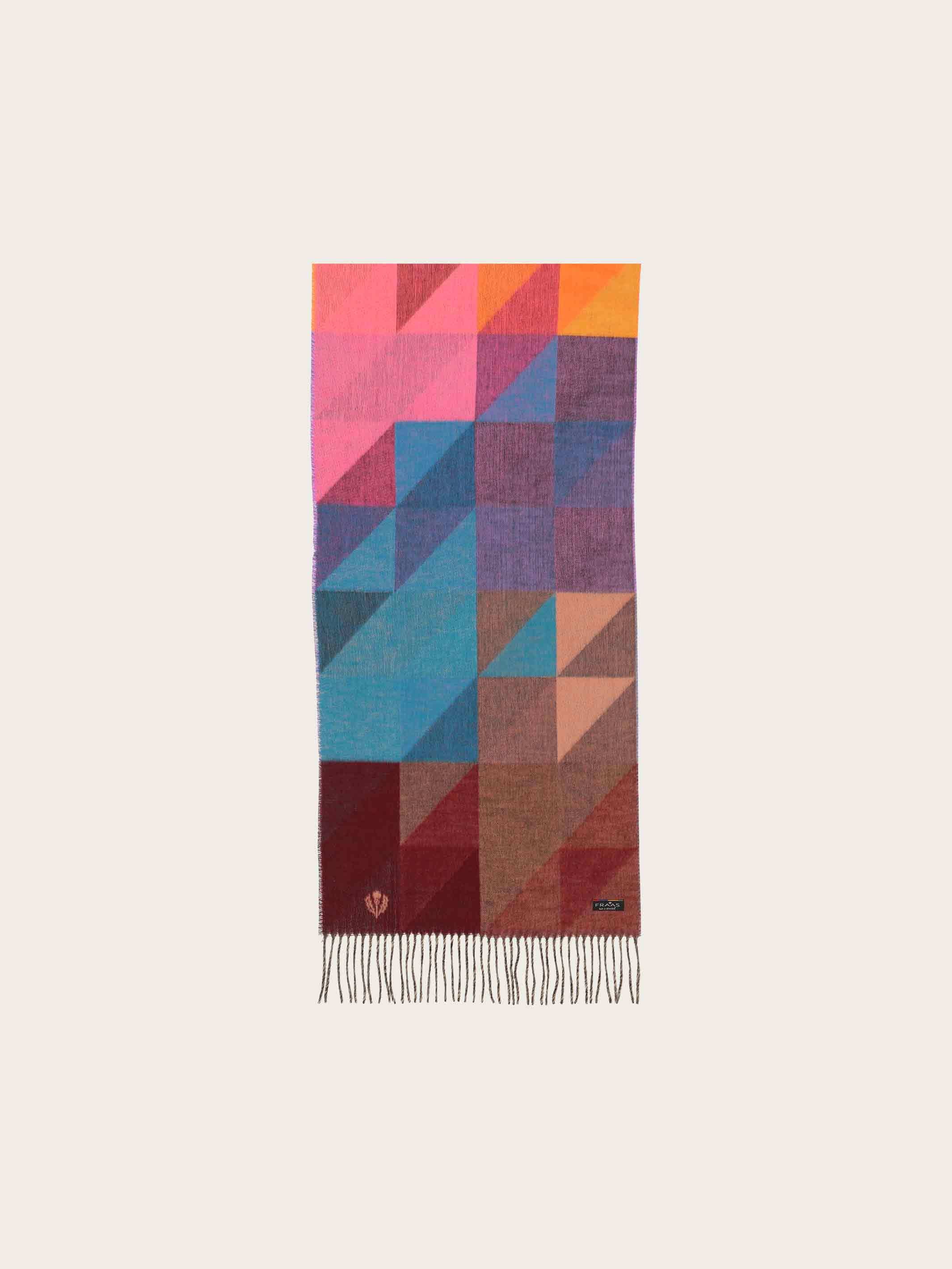 fraas-cashmink-schal-geometrisches-dreieck-design-44-x-200-cm image 3