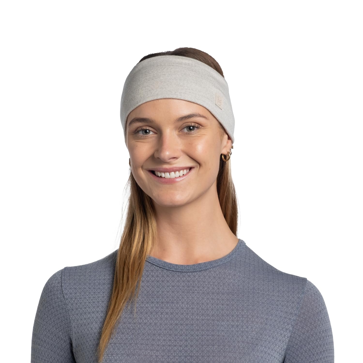 buff-merino-wide-stirnband-breites-merinowolle-stirnband-unisex image 2