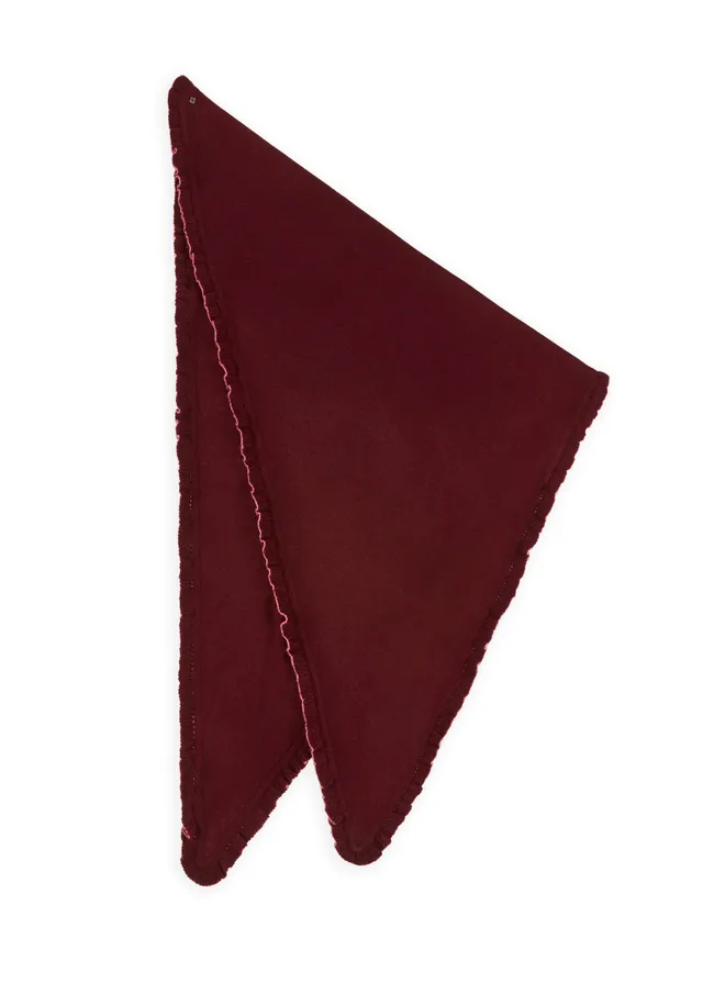codello-gestricktes-dreieckstuch-aus-wolle-in-uni image 1