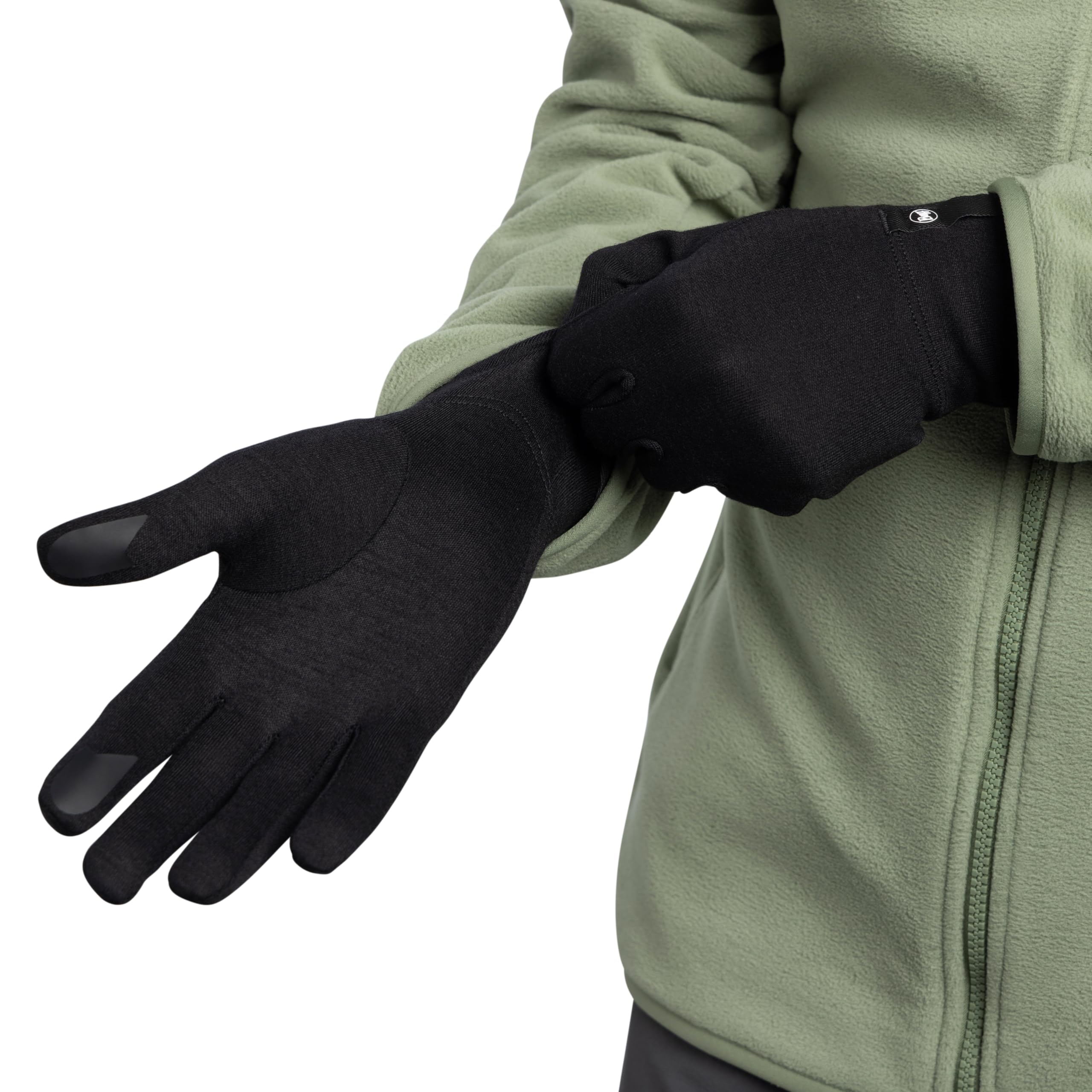 buff-merino-midweight-handschuhe-multifunktionsschal-schwarz-m image 5