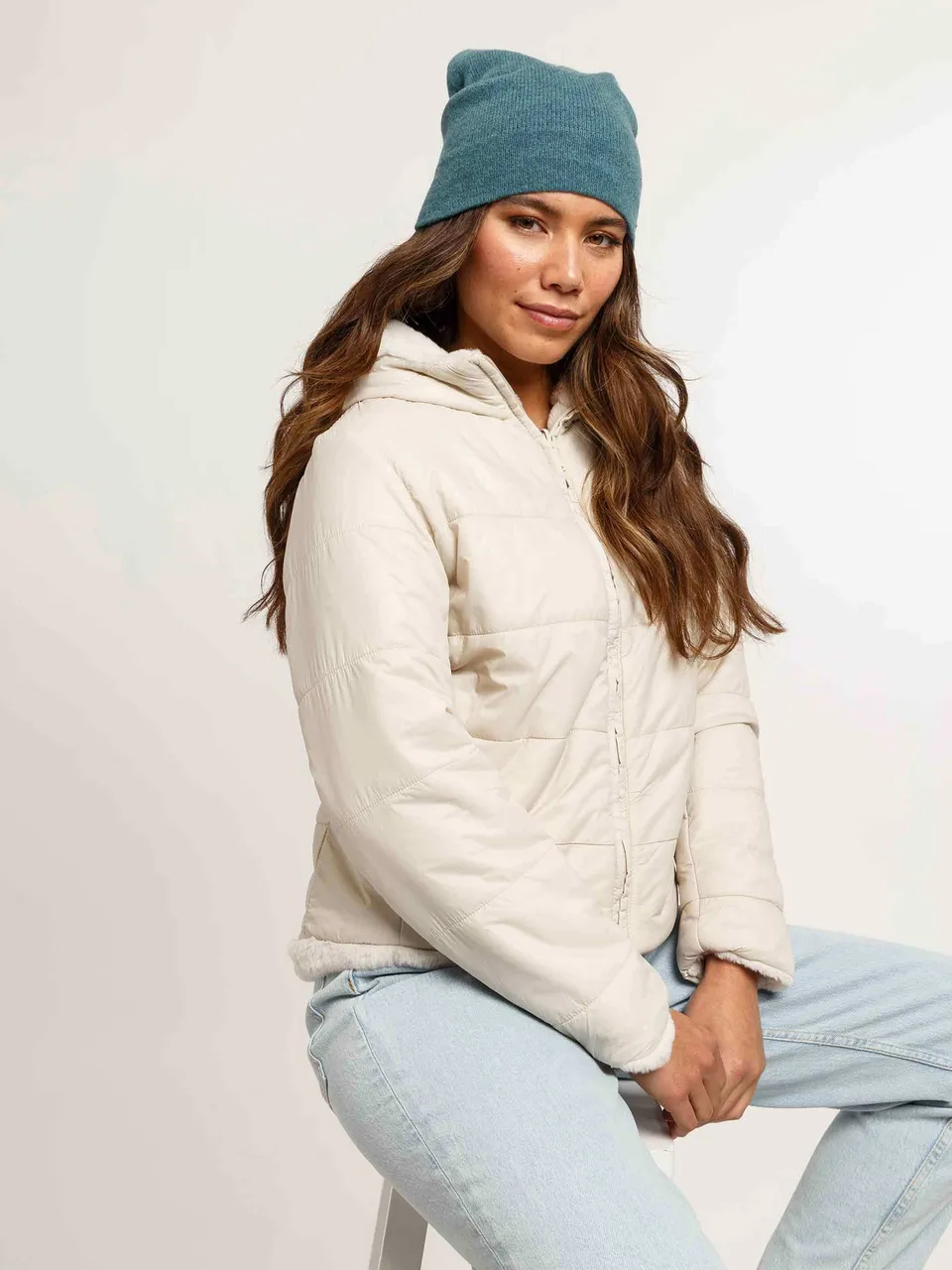 fraas-strickm-tze-aus-reinem-kaschmir-damen-m-tze-in-blau image 1