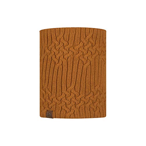 buff-knitted-fleece-neckwarmer-new-helle-mustard-unisex-einheitsgr-e image 2