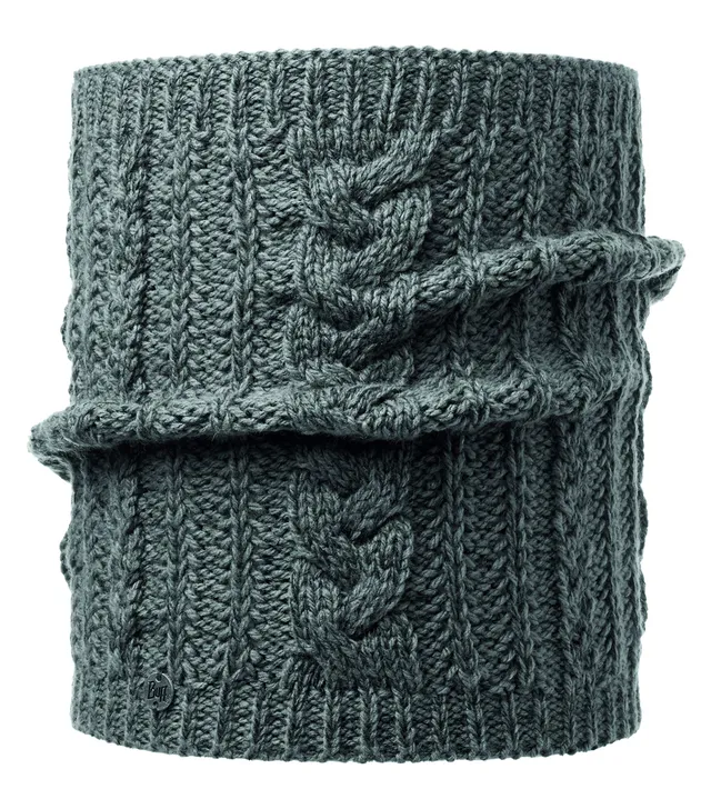 buff-knitted-polar-neckwarmer-darla-grey-pewter image 1