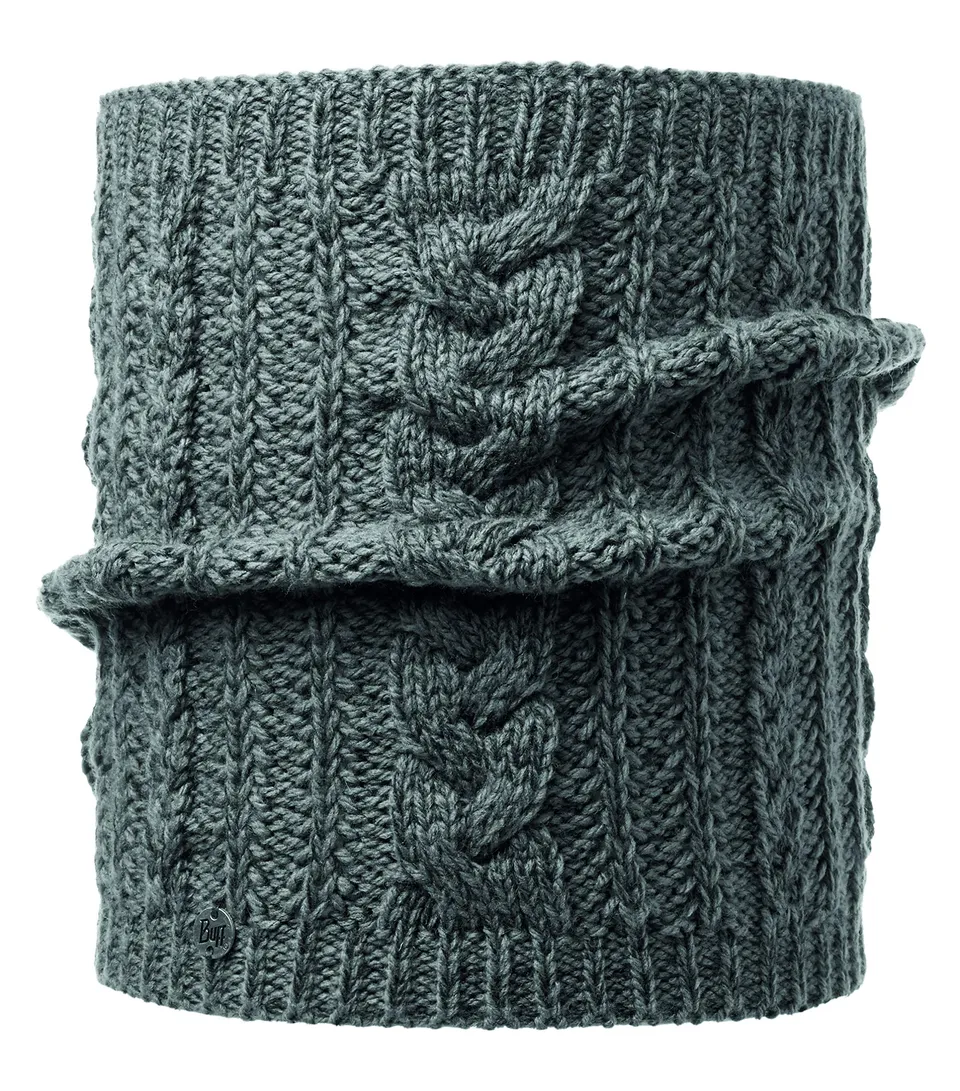 buff-knitted-polar-neckwarmer-darla-grey-pewter image 1