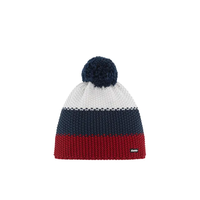 eisb-r-star-pompon-beanie-m-tze-unisex-grobstrick-mit-wollbommel image 1