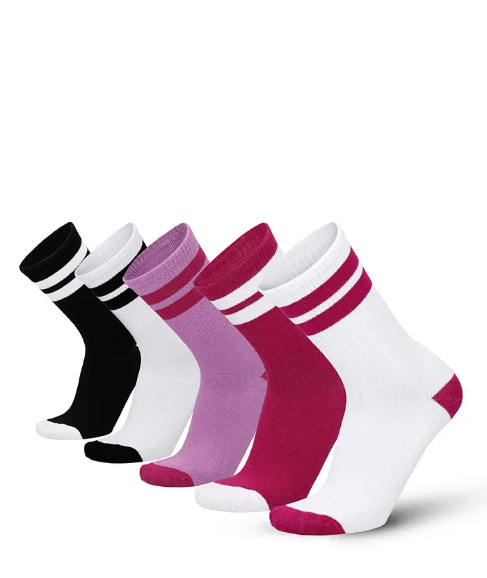 lenz-tennissocken-kinder-mit-streifen-5-paar image 1