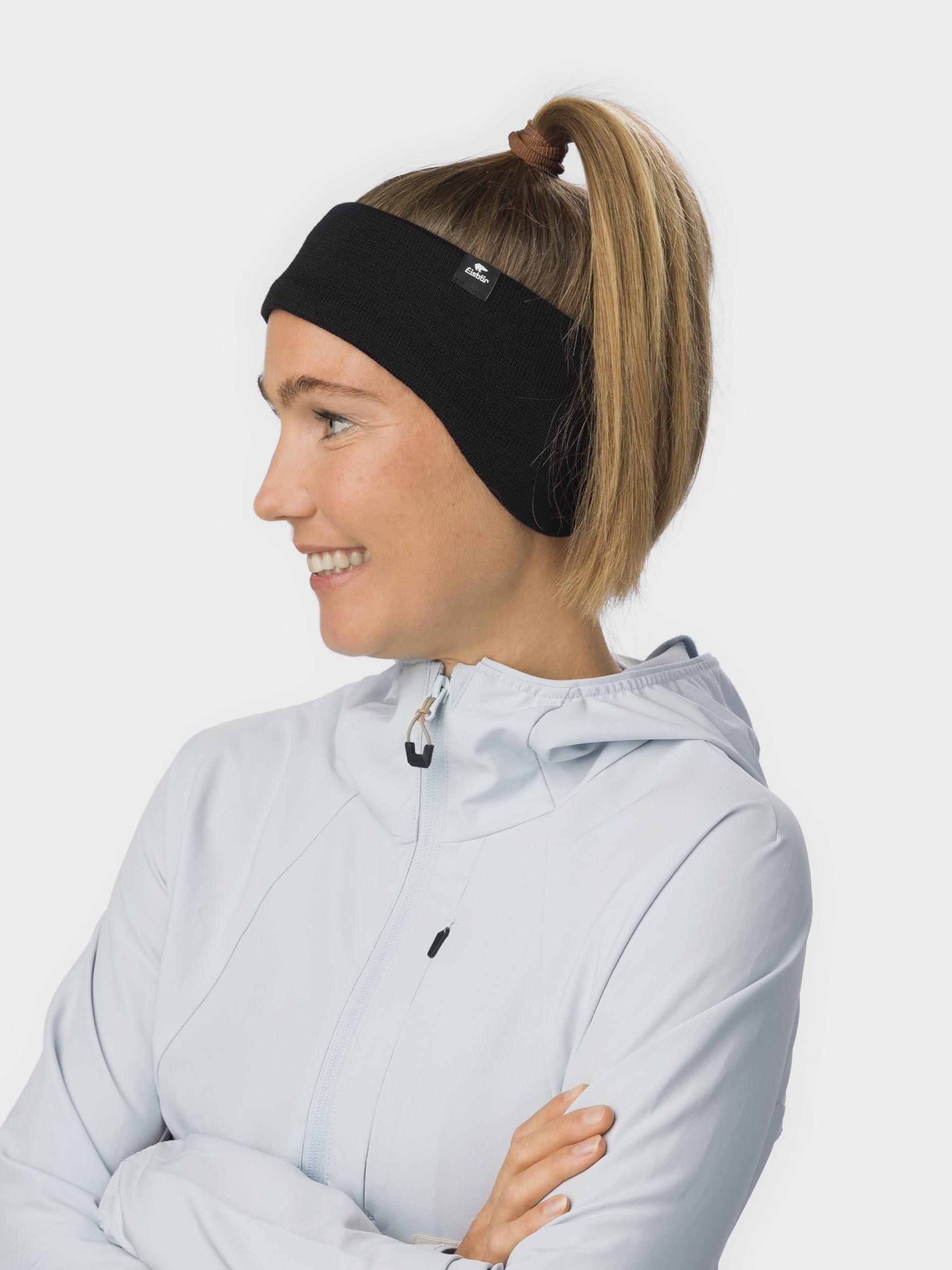 eisb-r-hagen-stirnband-schwarz-gef-ttertes-winterstirnband-7-cm image 4