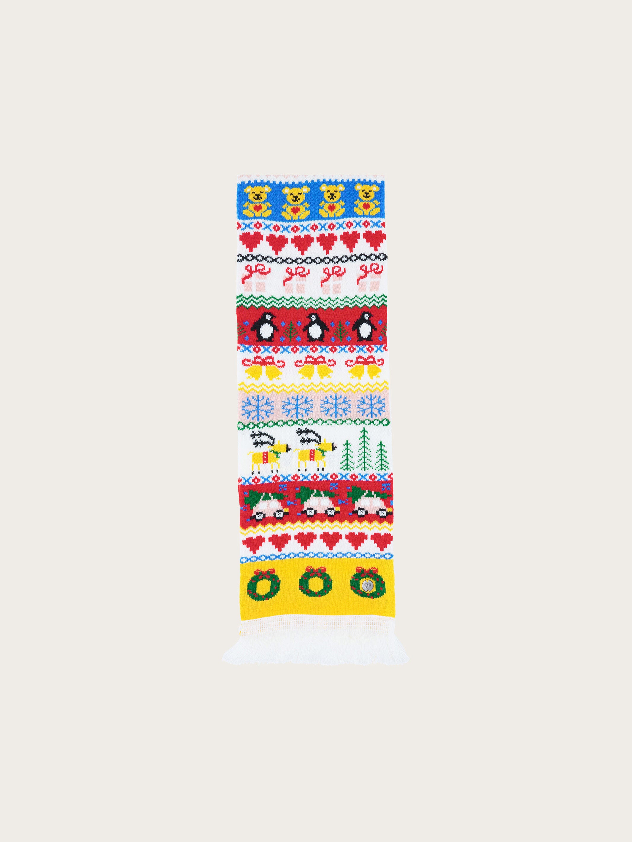 fraas-strickschal-weihnachtsmotive-ugly-christmas-16-5-x-154-cm-aus-polyacryl image 3