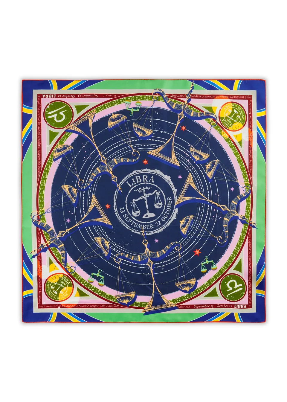 codello-zodiak-waage-seidentuch-aus-reiner-seide image 1
