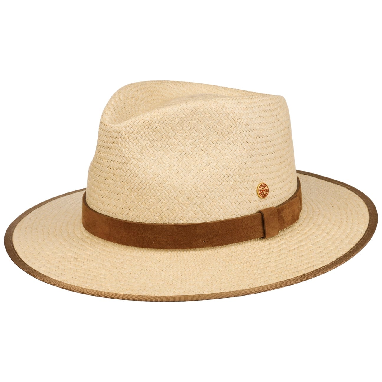mayser-fernando-panamahut-traveller-strohhut-mit-lederband image 1