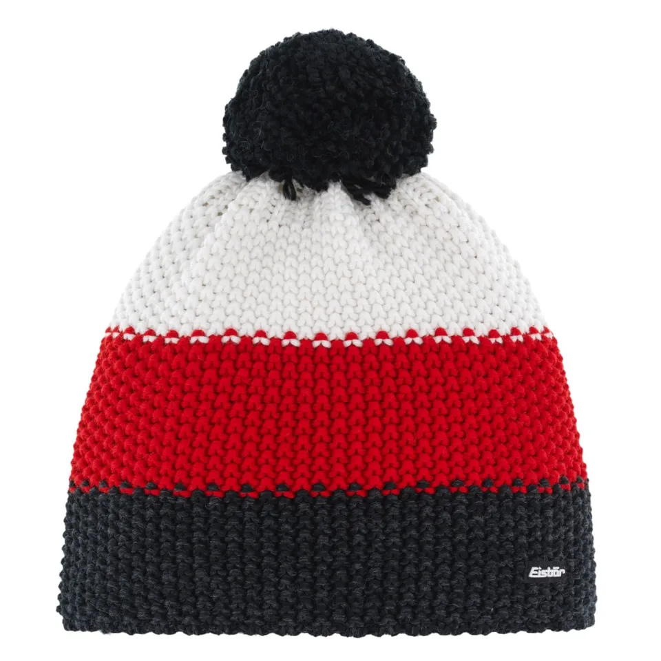 eisb-r-star-italy-bommelm-tze-blockstreifen-mit-futter-und-wollbommel image 1