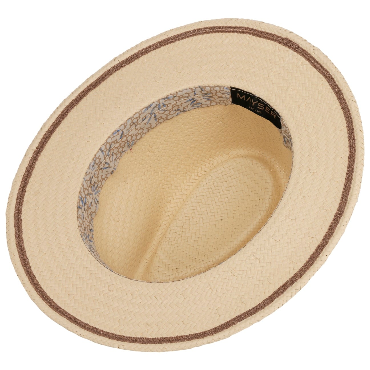 mayser-mathis-striped-band-strohhut-sonnenhut image 5