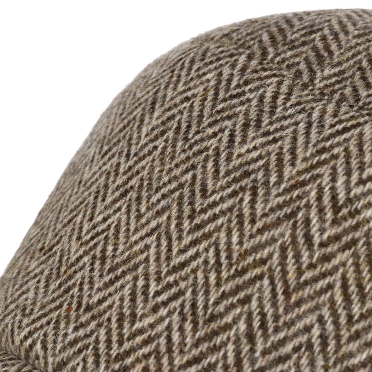 mayser-herringbone-cap-mit-ohrenklappen-woll-baseballcap-mit-fischgr-tmuster image 8