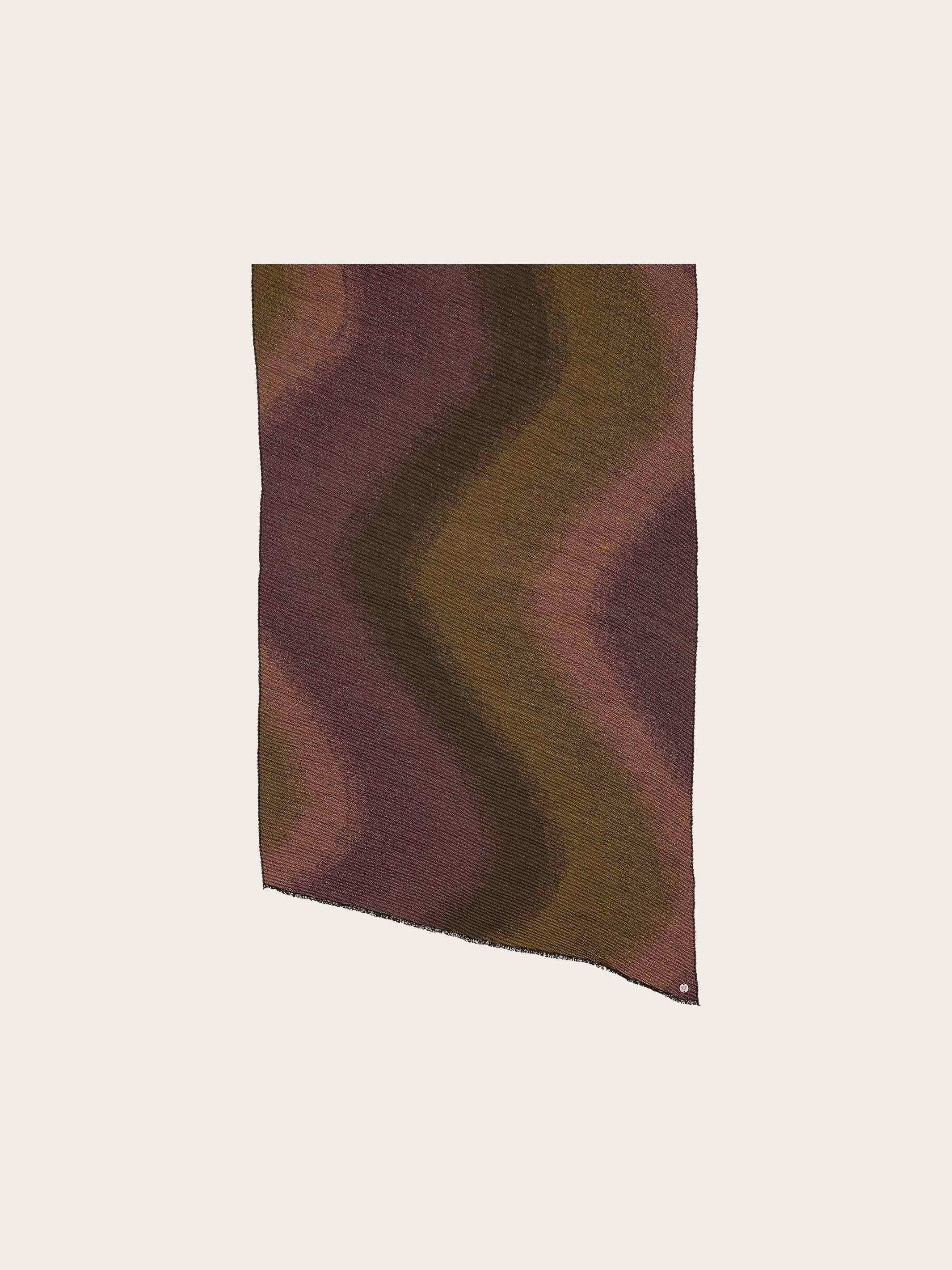 fraas-plissee-schal-mit-wave-design-glitzernd-63-x-180-cm image 7