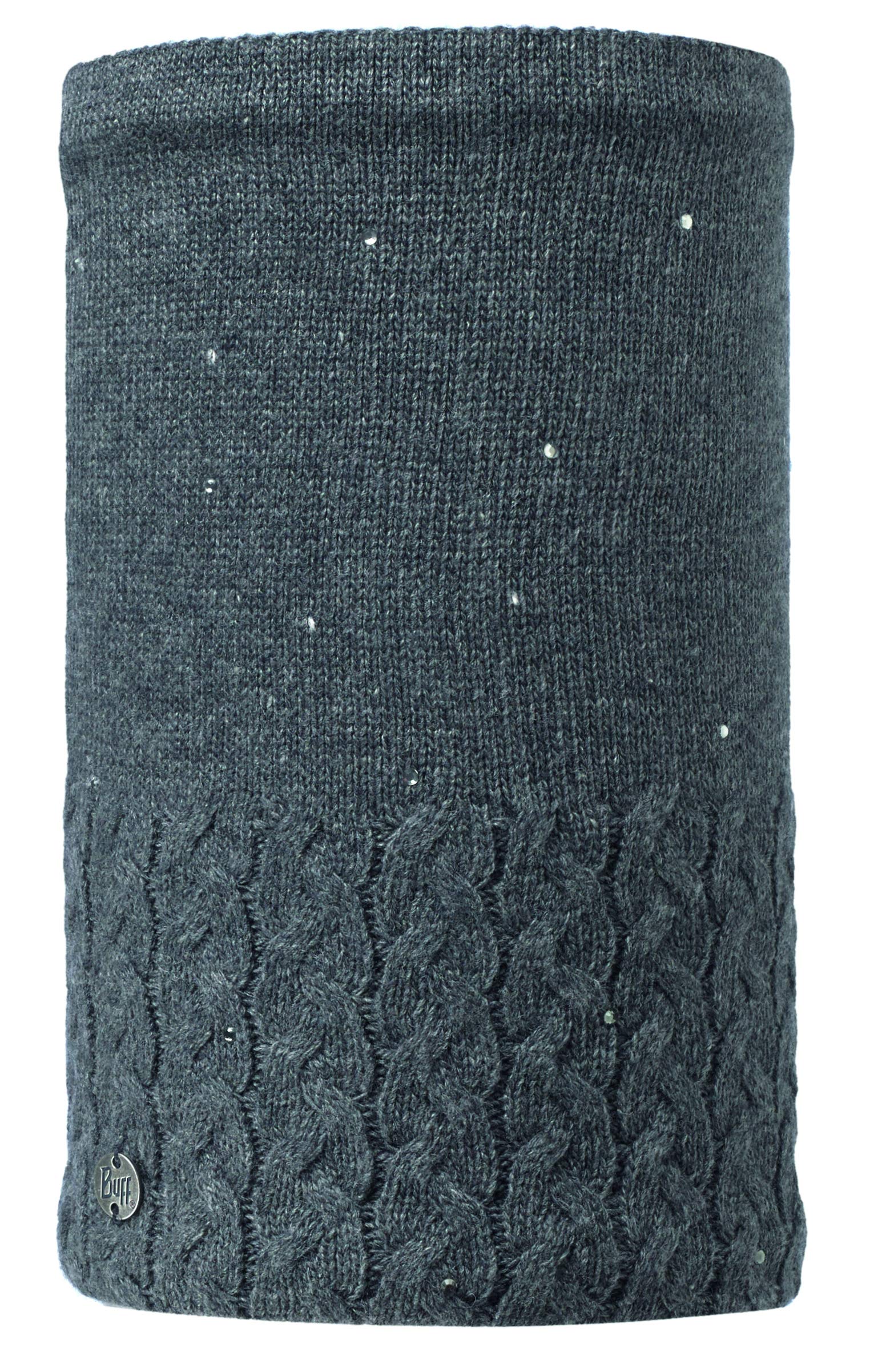 buff-elie-knitted-polar-neckwarmer-grau image 1