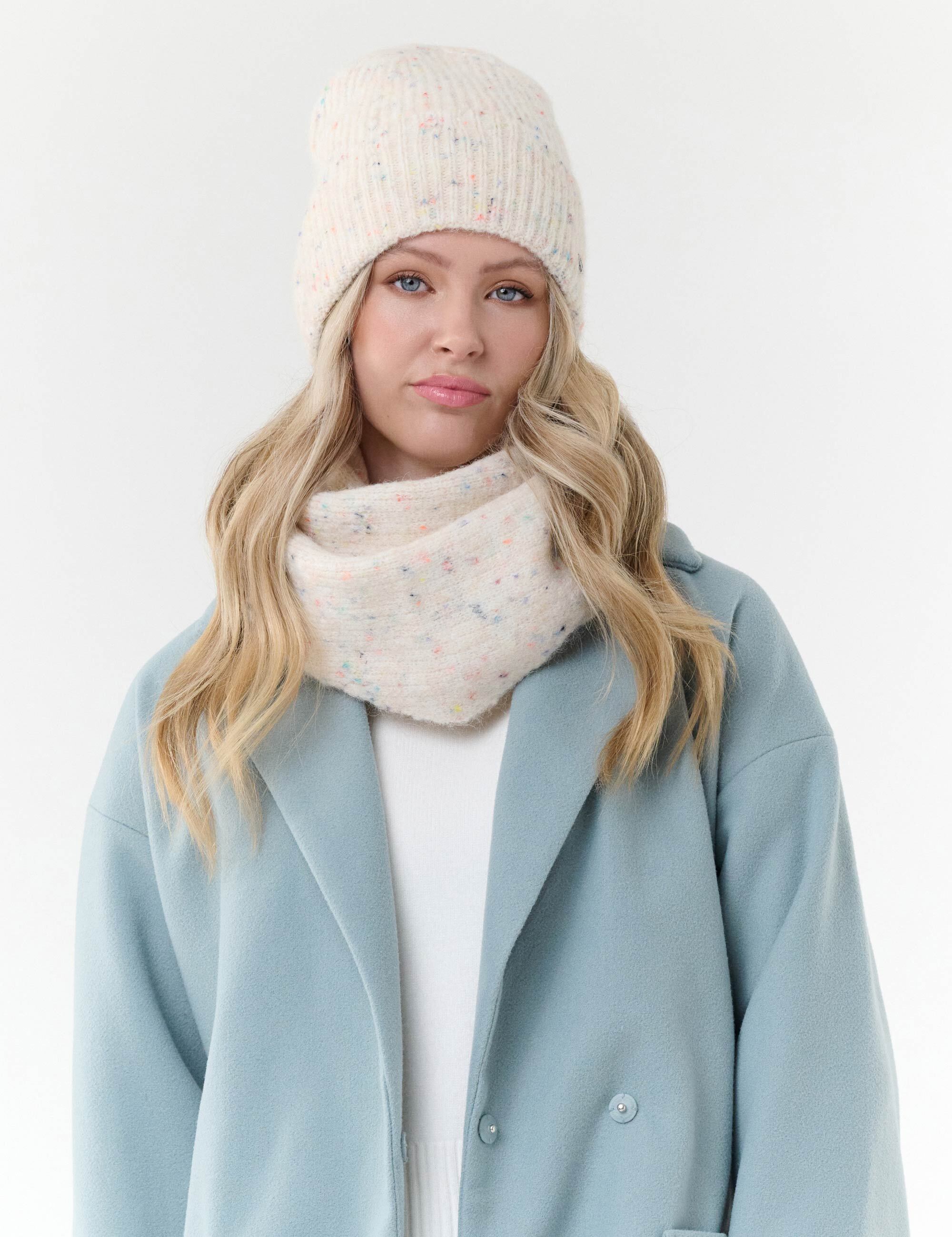 fraas-sustainability-edition-strickm-tze-bunt-meliert-24-x-23-5-cm-damen image 1
