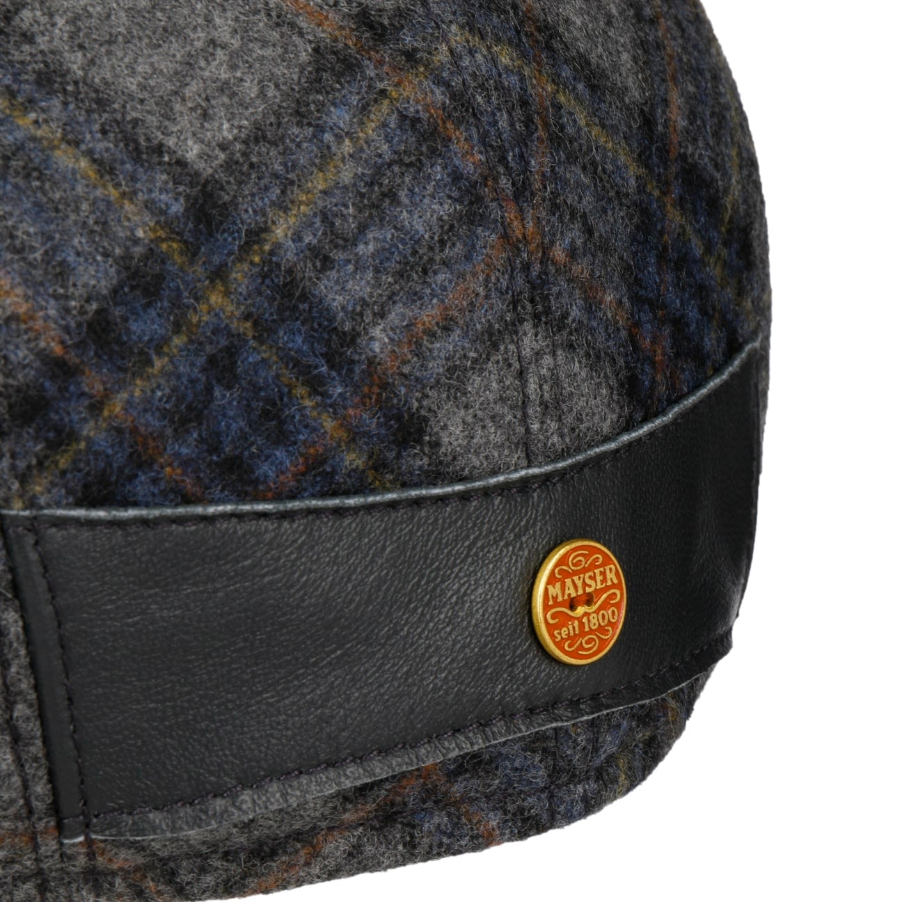 mayser-lennart-shetland-check-flatcap-herren image 5