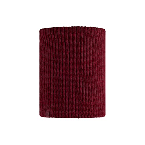 buff-knitted-polar-schlauchschal-vaed-mahogany image 7
