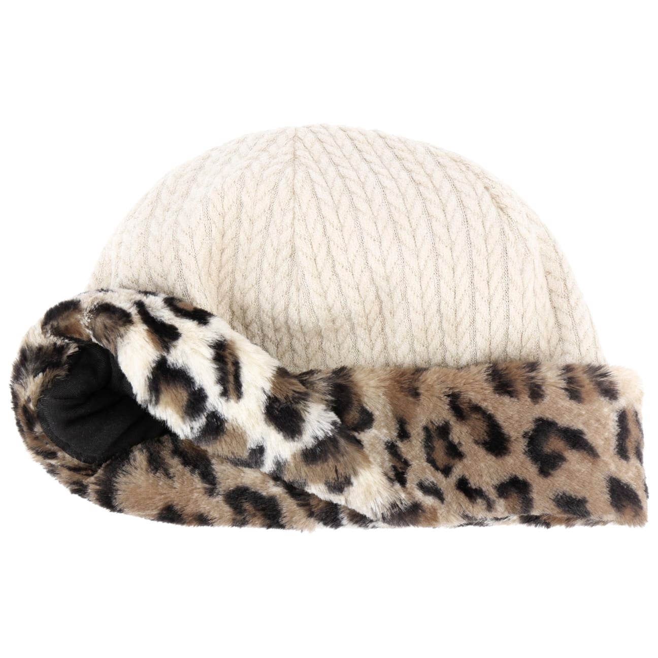 mayser-joyce-leo-m-tze-damen-beanie-tiermuster-mit-baumwollfutter image 2