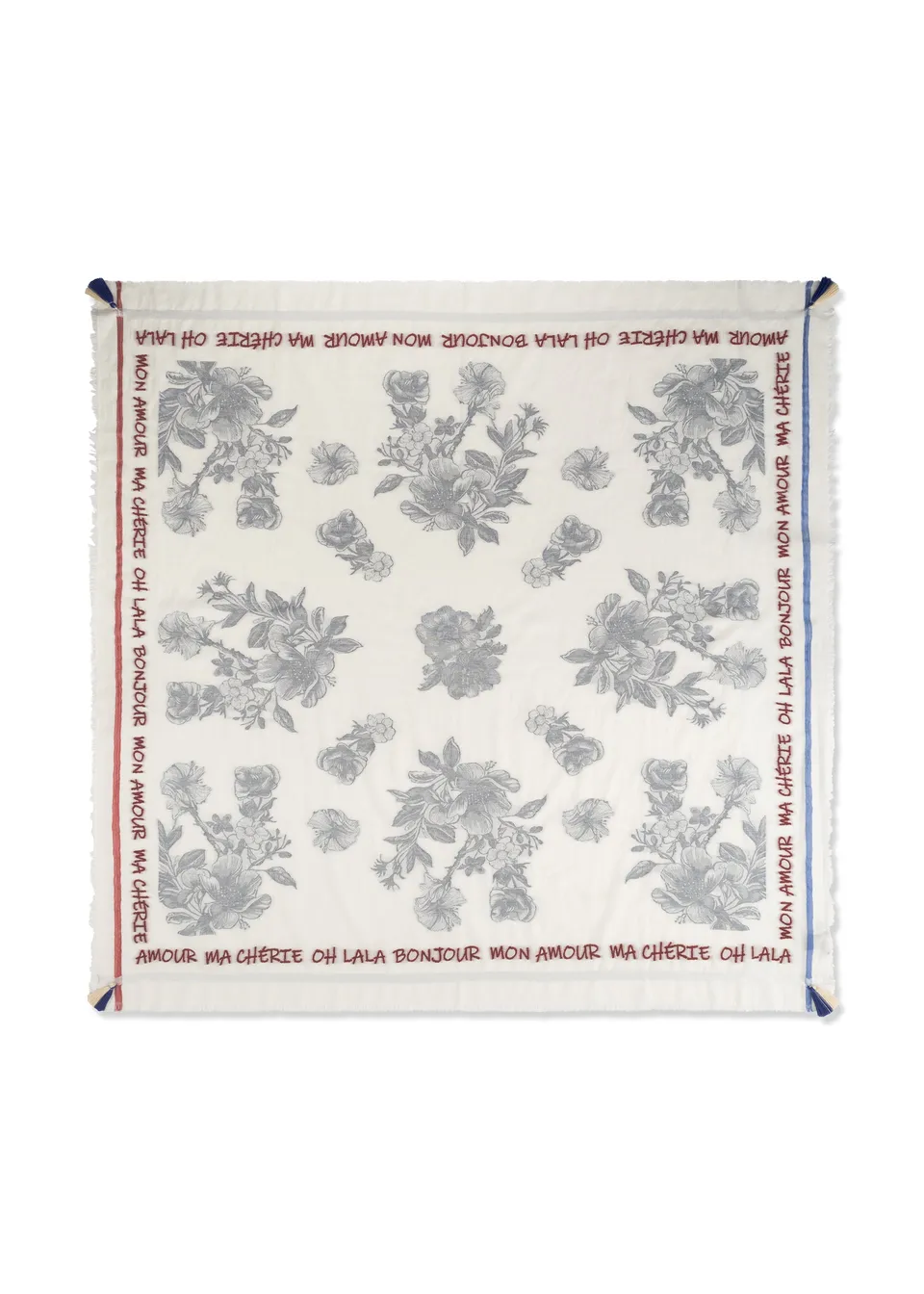 codello-jacquard-tuch-aus-baumwoll-mix-mit-blumenmuster image 1