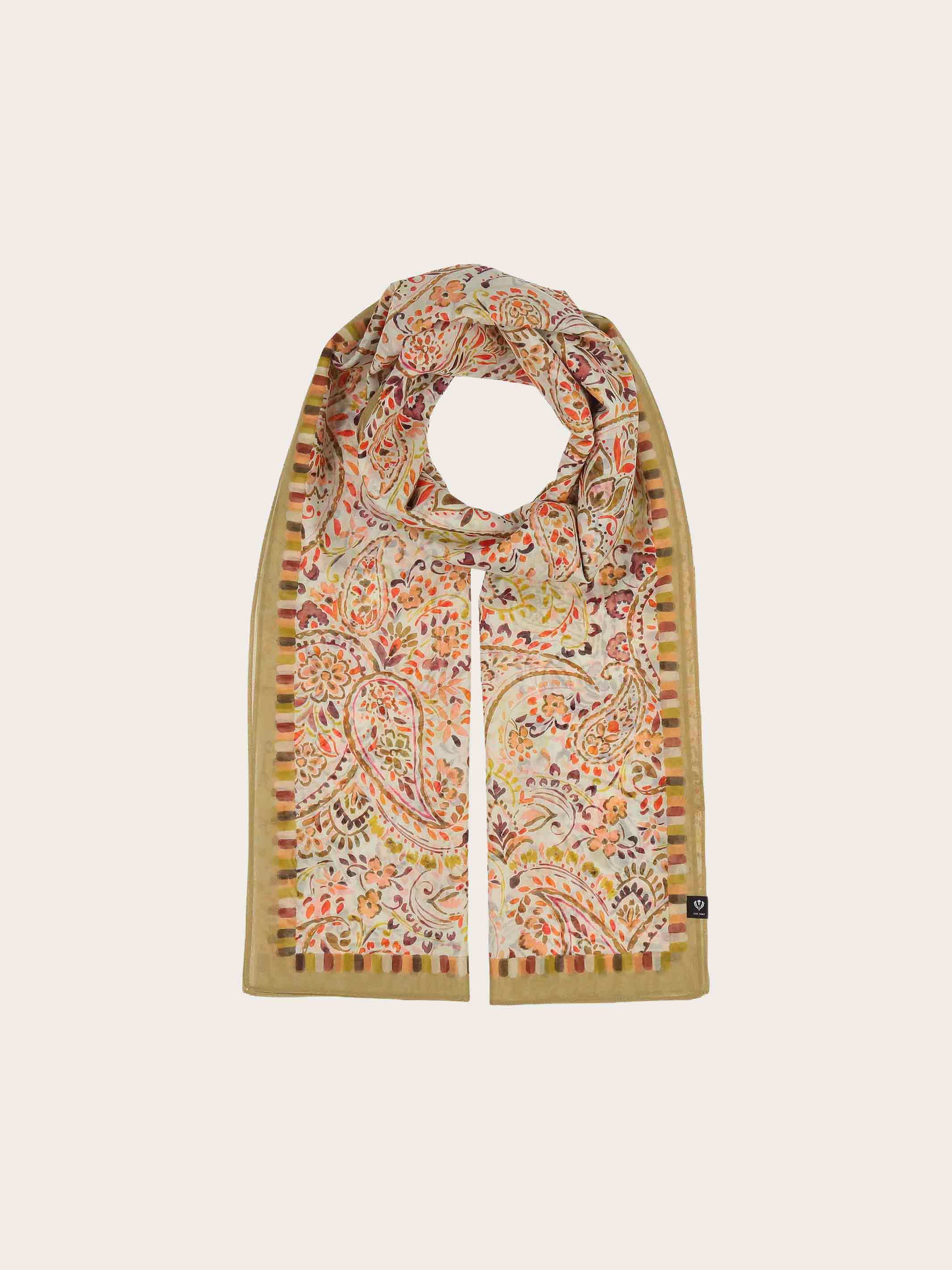 fraas-cashmink-schal-mit-paisley-design-in-seidenmischung-65-x-180-cm-baumwolle- image 2