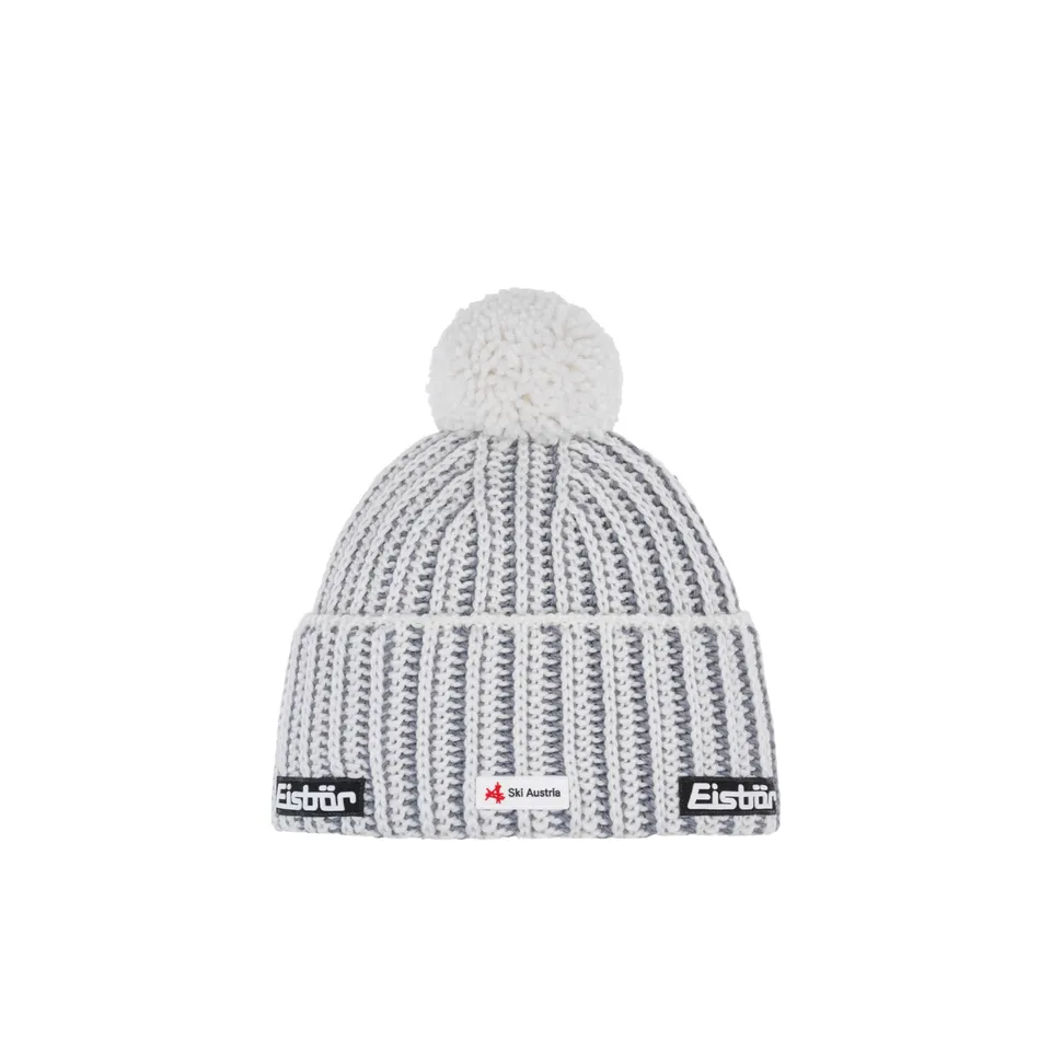 eisb-r-ronda-pompon-ski-austria-winterm-tze-wei-merino-bommelm-tze-unisex image 1