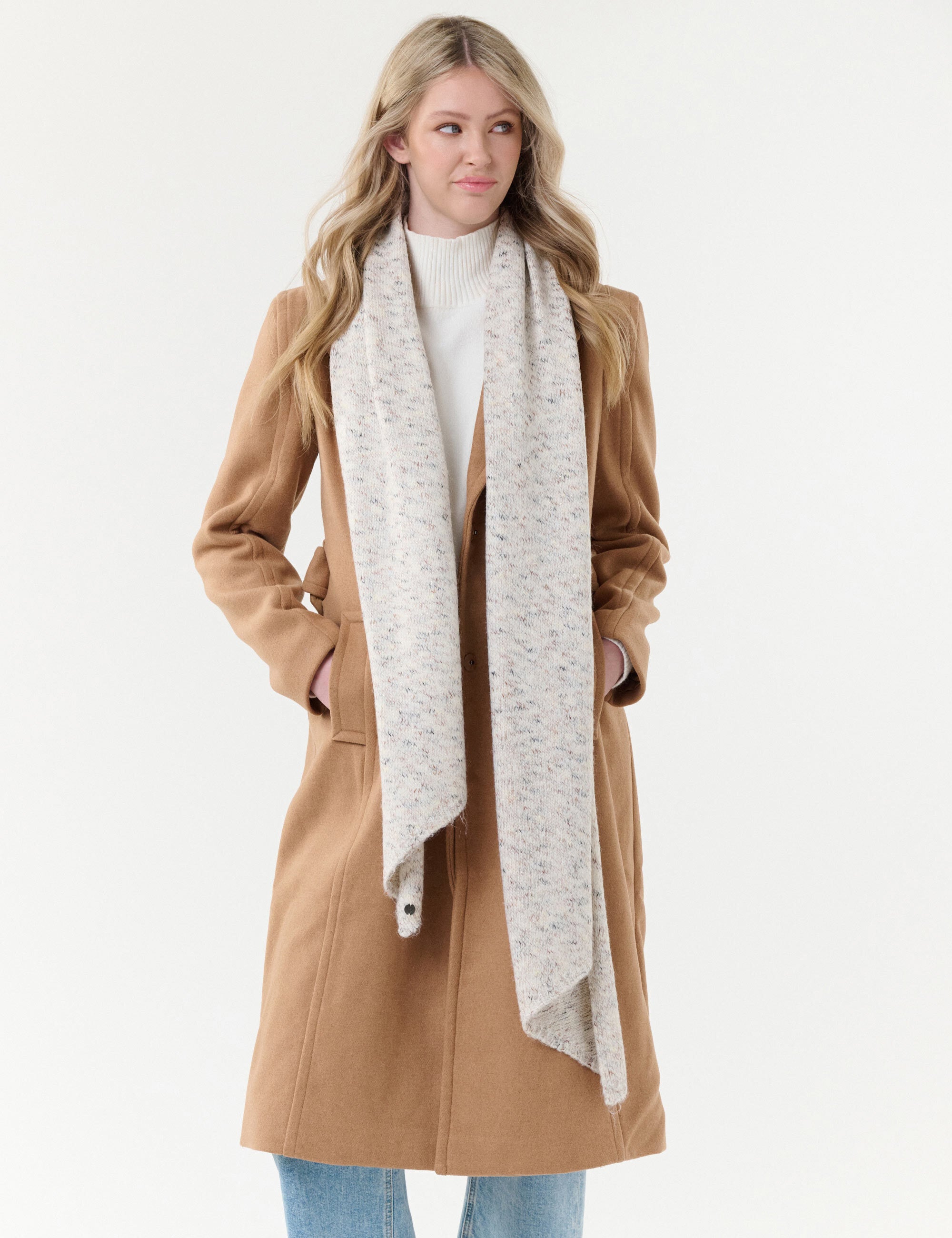 fraas-strickschal-meliert-mit-glitzer-im-bias-cut-35-x-200-cm image 1