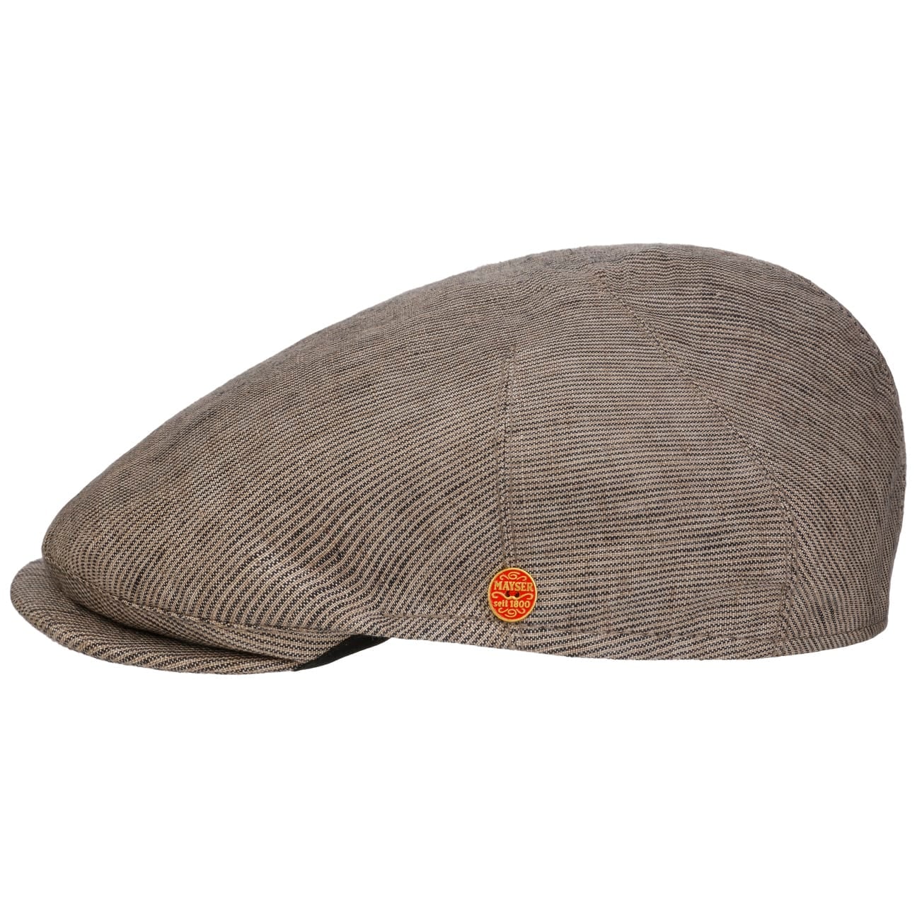 mayser-sidney-leinen-stripes-flatcap-schieberm-tze image 2