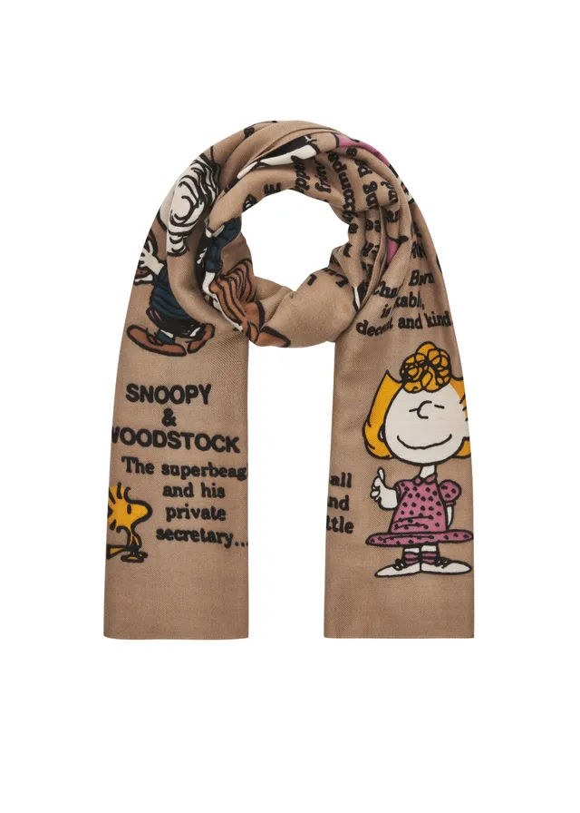 codello-peanuts-schal-mit-allover-print image 1