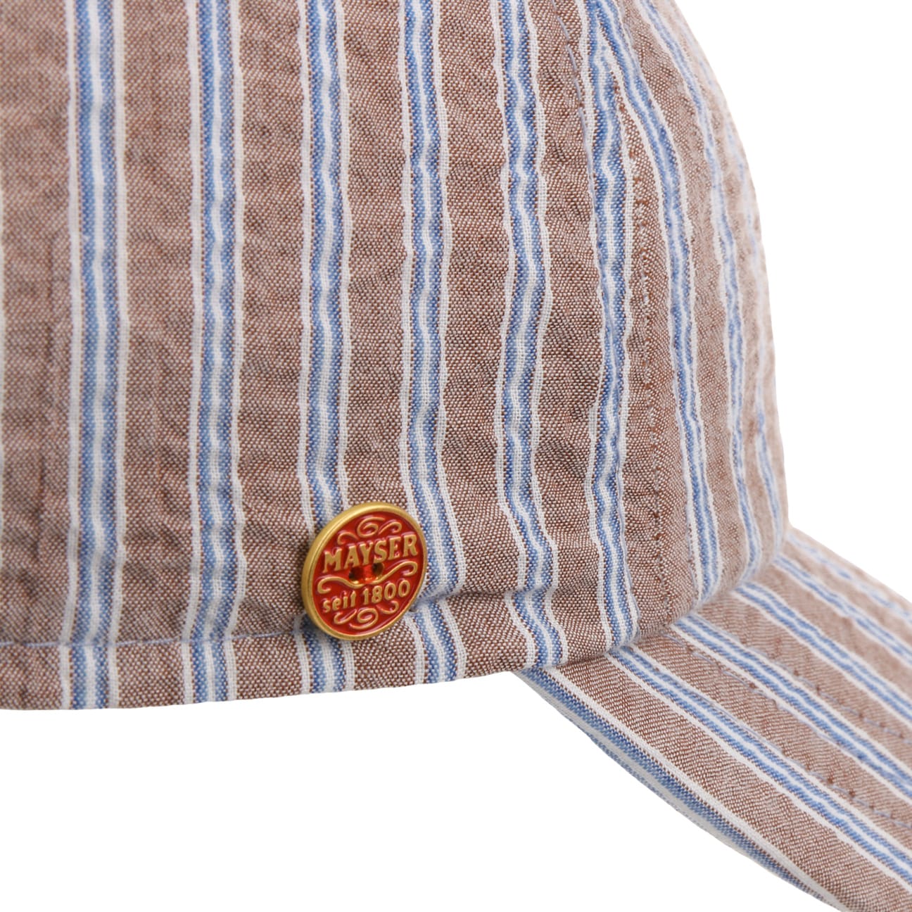 mayser-rosie-seersucker-stripes-cap-aus-baumwolle image 5