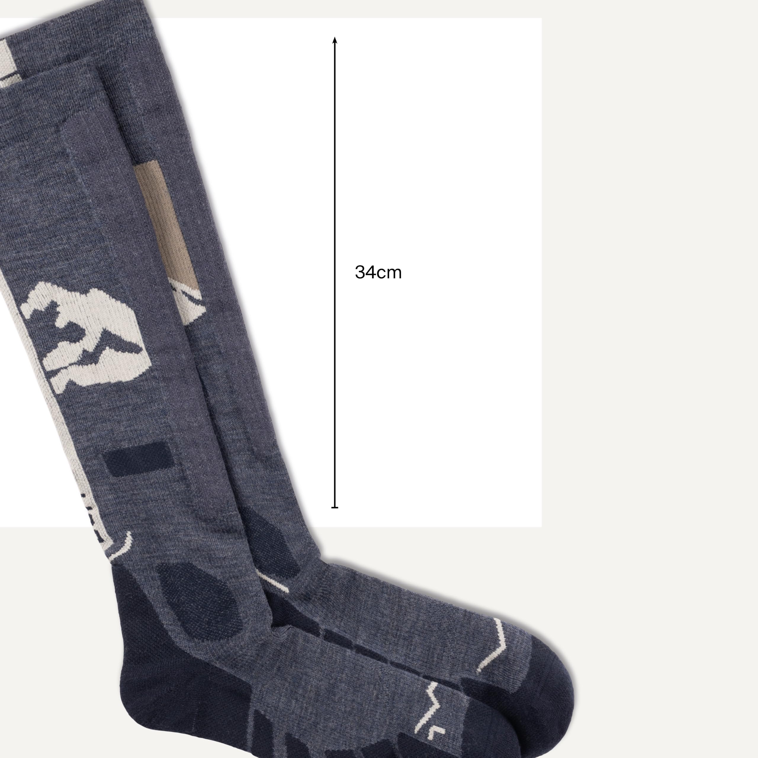 buff-merino-hw-over-the-calf-socken-unisex image 8