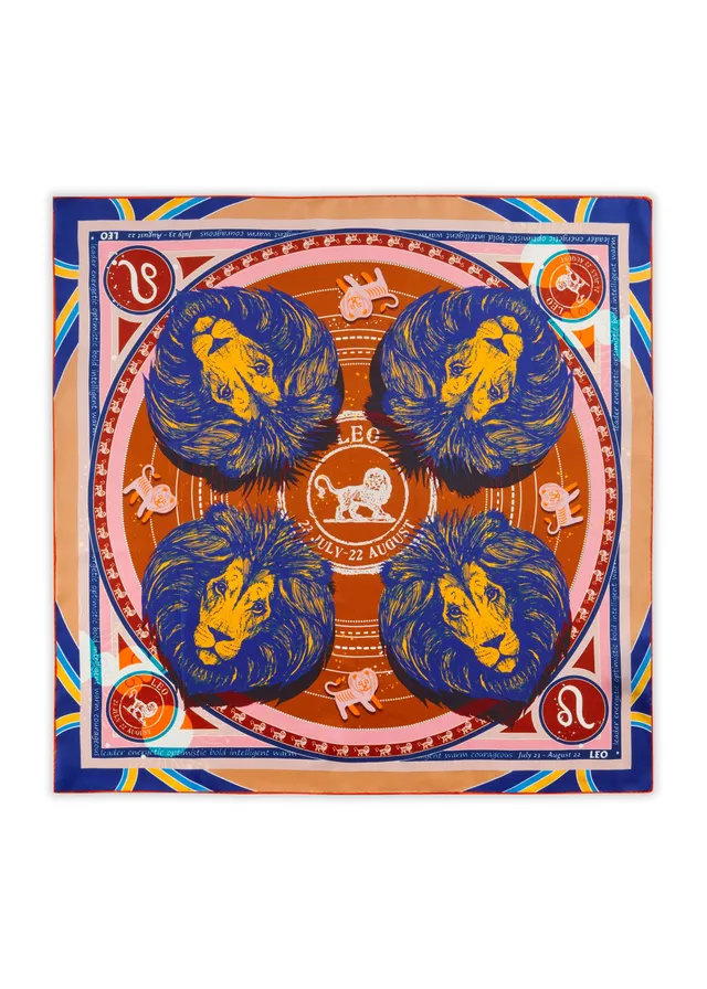 codello-l-we-sternzeichen-tuch-aus-reiner-seide-zodiak image 1