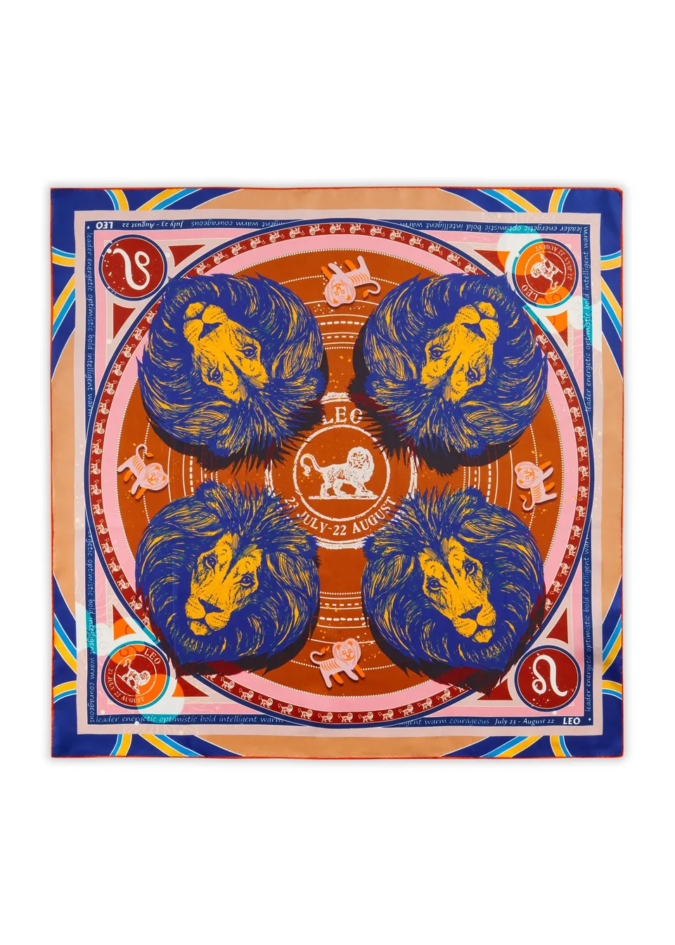 codello-l-we-sternzeichen-tuch-aus-reiner-seide-zodiak image 1