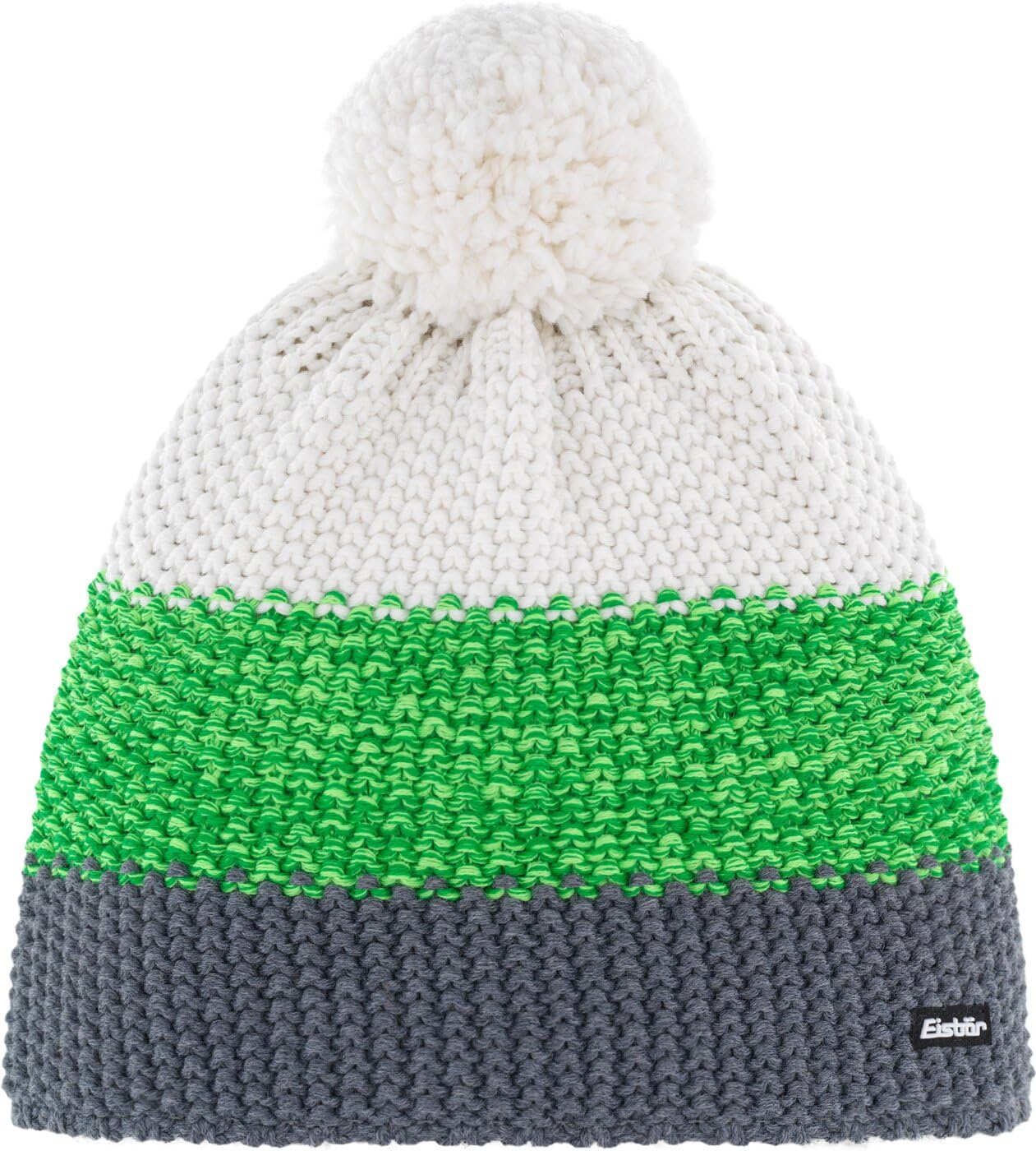 eisb-r-star-pompon-unisex-m-tze-mit-innenfleece-grobstrick-blockstreifen image 5
