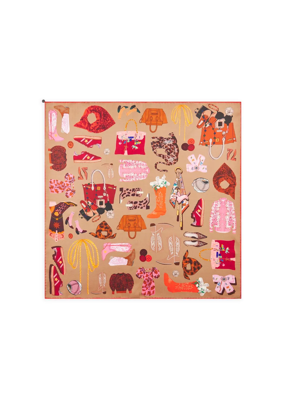 codello-nickituch-aus-seide-mit-accessoire-print image 1
