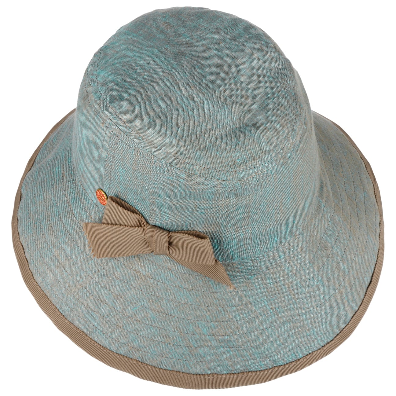 mayser-enna-melange-damenhut-sommerhut-aus-leinen-mit-schleife image 8