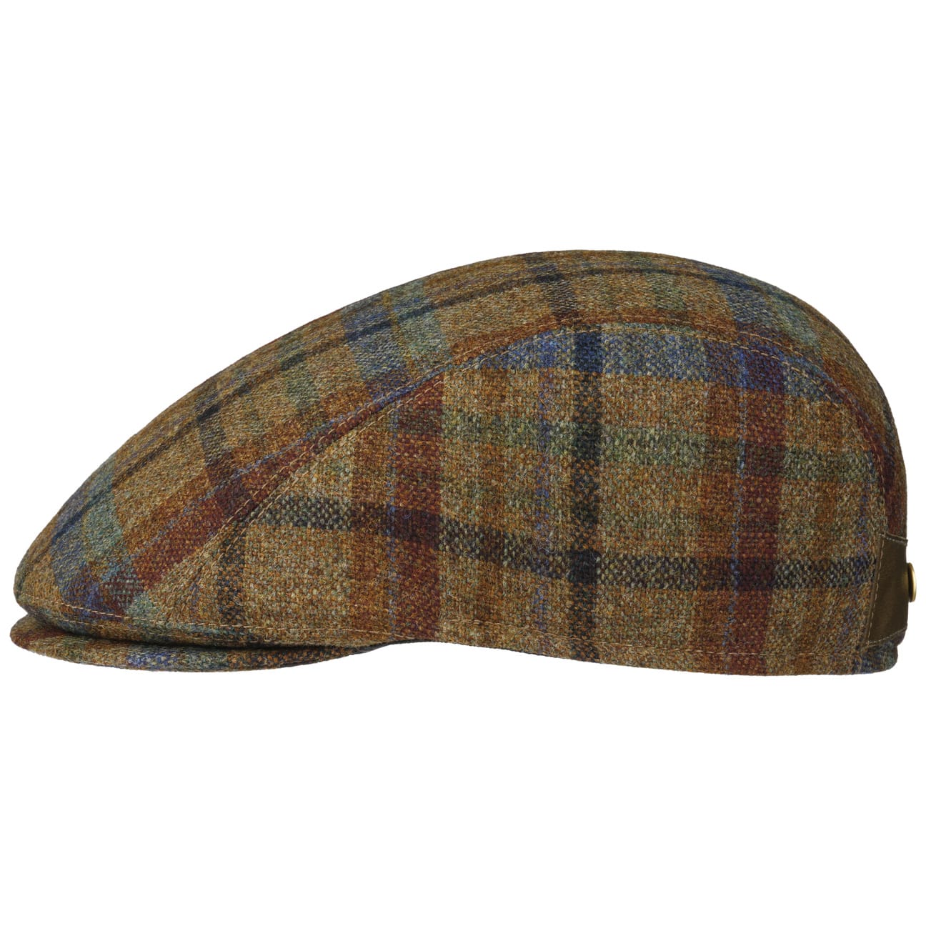 mayser-lennart-check-shetland-flatcap-herren-schieberm-tze-schurwolle-karo image 2