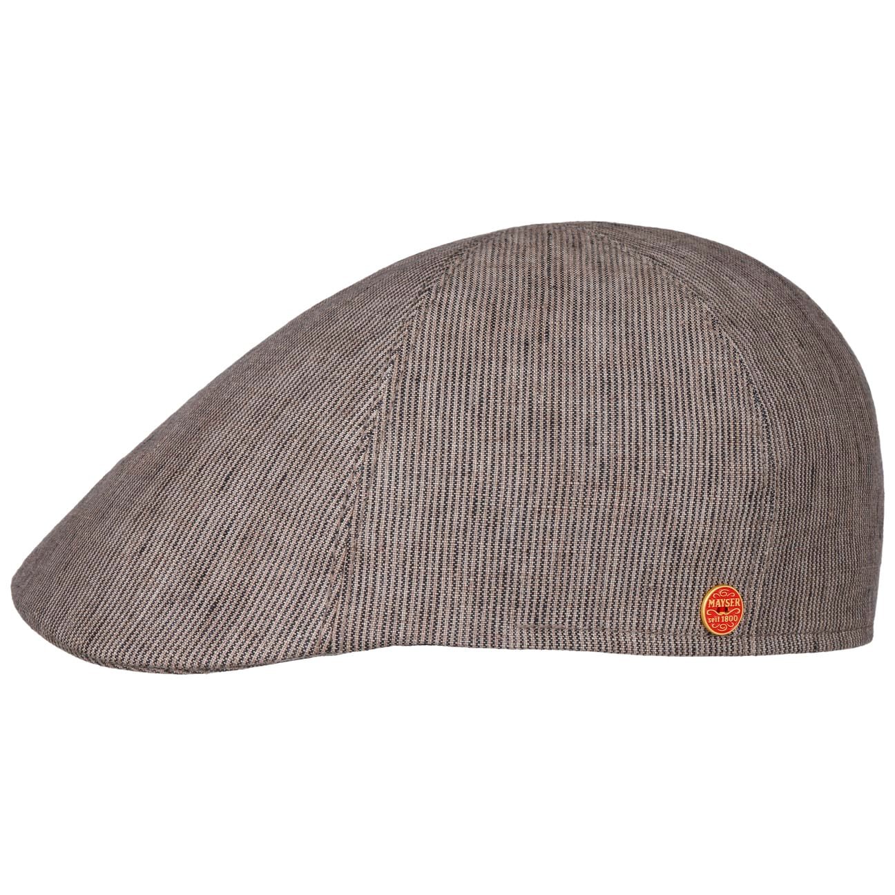 mayser-paddy-stripes-flatcap-schieberm-tze-aus-leinen image 2