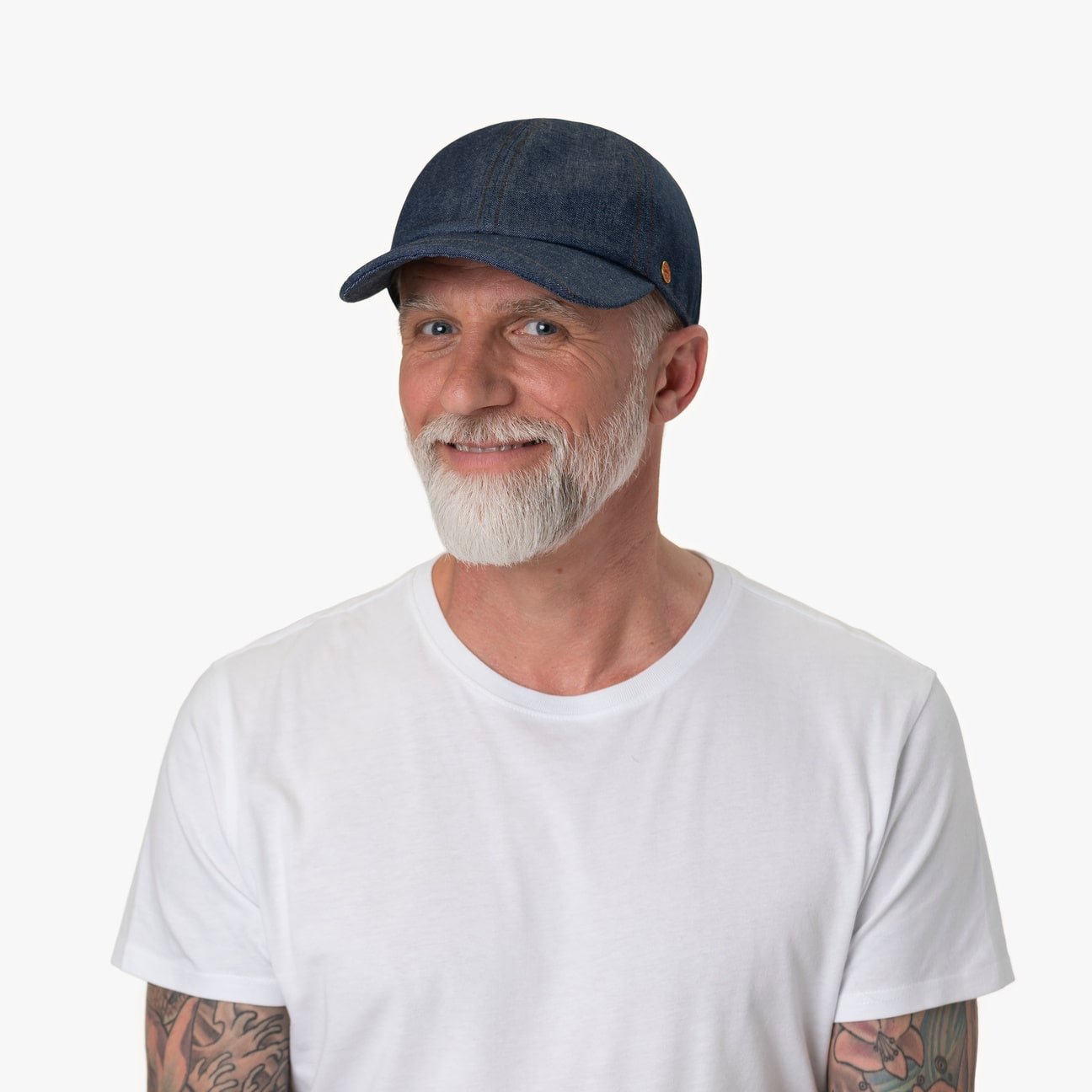 mayser-classic-denim-cap-baseballcap-aus-baumwolle image 2