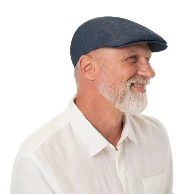mayser-denim-flatcap-baumwoll-flatcap-mit-schirm-f-r-herren image 1