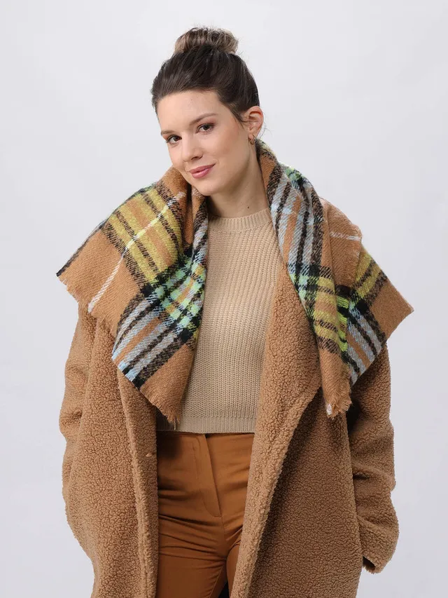 fraas-cashmink-stole-mit-fraas-plaid-karo-63-x-200-cm image 1