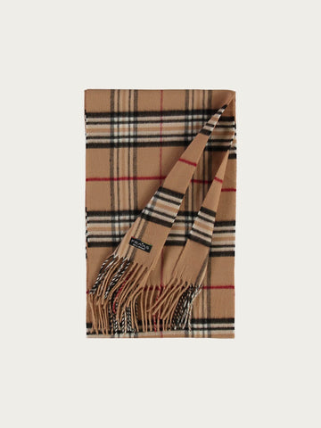 fraas-cashmink-schal-mit-fraas-plaid-check-30-x-180-cm-schal-mit-fransen image 4